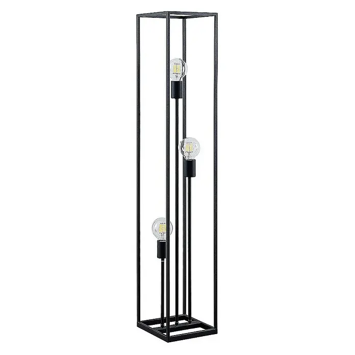Lindby Stehleuchte Krisha - Höhe: 120 cm, schwarz, E27