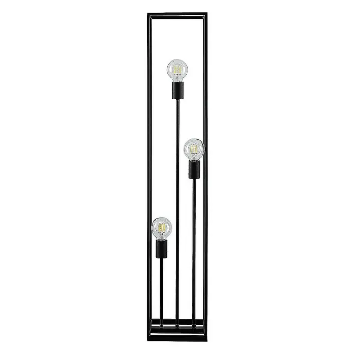 Lindby Stehleuchte Krisha - Höhe: 120 cm, schwarz, E27