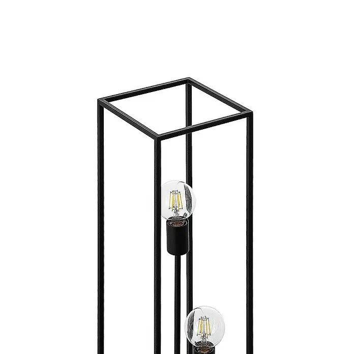 Lindby Stehleuchte Krisha - Höhe: 120 cm, schwarz, E27