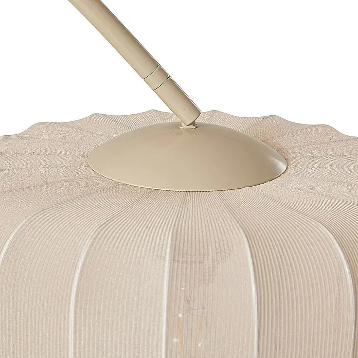 Lindby Stehleuchte Helin - creme / amber, creme / amber, E27