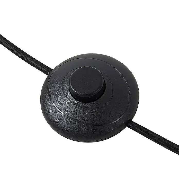 Lindby Stehleuchte Lelia - Höhe: 150 cm, schwarz, alu / grau / zink, E27