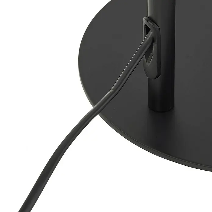 Lindby Stehleuchte Kaida - Höhe: 156,5 cm, schwarz, schwarz, E27