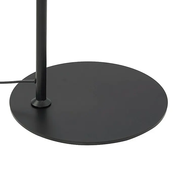 Lindby Stehleuchte Corali - Höhe: 176,5 cm, schwarz, schwarz, E27