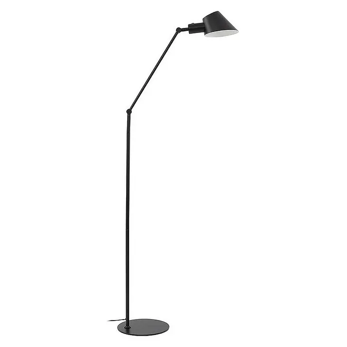Lindby Stehleuchte Corali - Höhe: 176,5 cm, schwarz, schwarz, E27