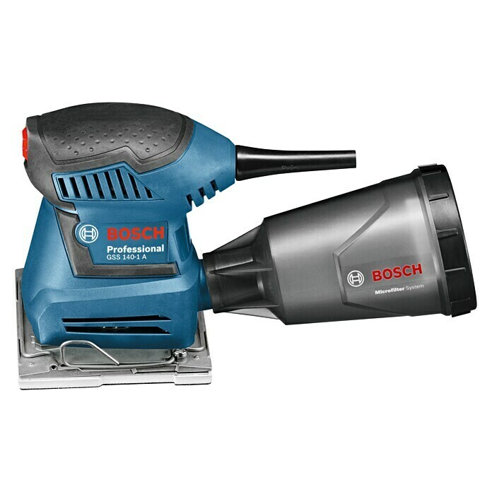 Bosch Professional Schwingschleifer GSS 140-1180 W, 24.000 U/min Left Side View