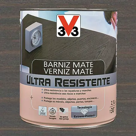 V33  Barniz para madera Mate Ultra Resistente