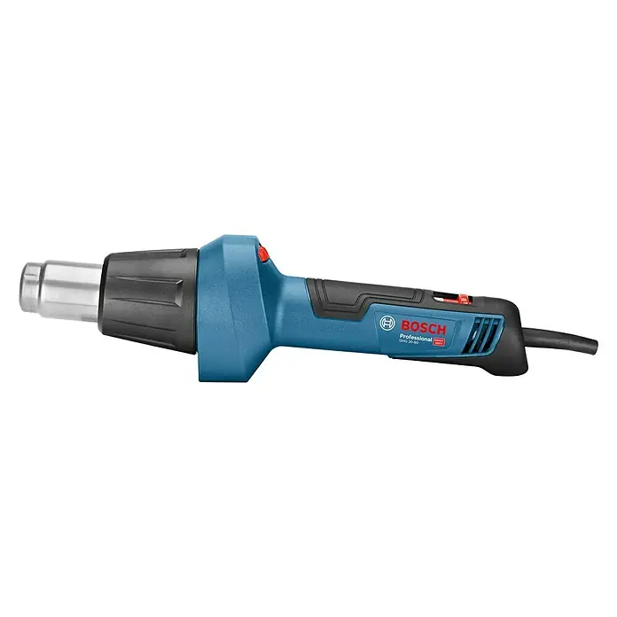 Bosch Professional Heißluftgebläse GHG 20-60 - 2.000 W - Abbildung einer Heißluftpistole von Bosch Professional, ideal für verschiedene Anwendungen wie Folienentfernung und mehr.