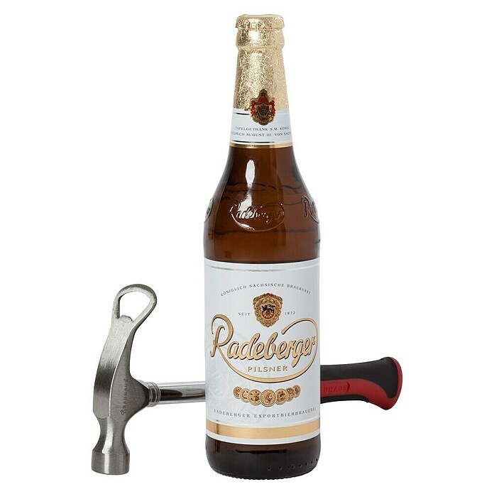 BAUHAUS Feierabendhammer (235 g, Ausstattung: Flaschenöffner)
