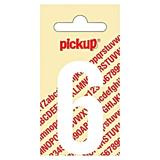 Pickup Samolepilni listki (Motiv: 6, Bele barve, Višina: 60 mm)
