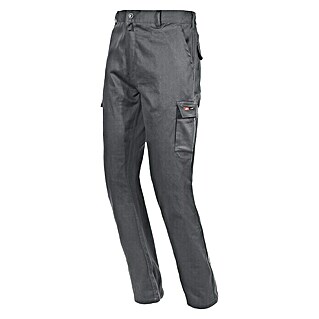 Industrial Starter Pantalones de trabajo Easystretch (Algodón 100%, XXXL, Gris)
