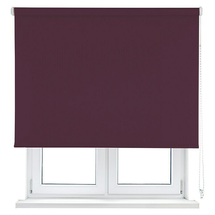Viewtex Estor enrollable Black Out (An x Al: 90 x 190 cm, Violeta, Opaco)