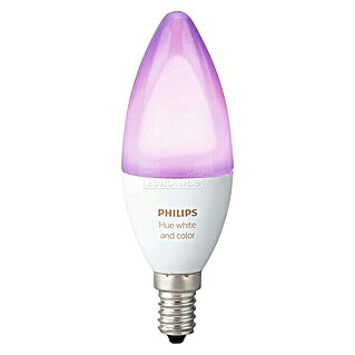 Philips Hue Bombilla LED RGB (6,5 W, E14, RGBW)