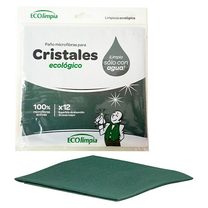 Bayeta de microfibra Ecolimpia Especial Cristales (1 ud.)