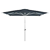Doppler Alu Expert Sonnenschirm Teleskop  (Anthrazit, 350 x 350 cm)