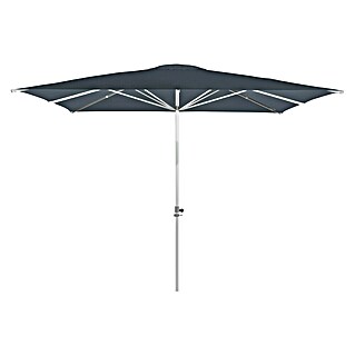 Doppler Alu Expert Marktschirm Teleskop (Anthrazit, Bespannungsmaß (L x B): 350 x 350 cm)