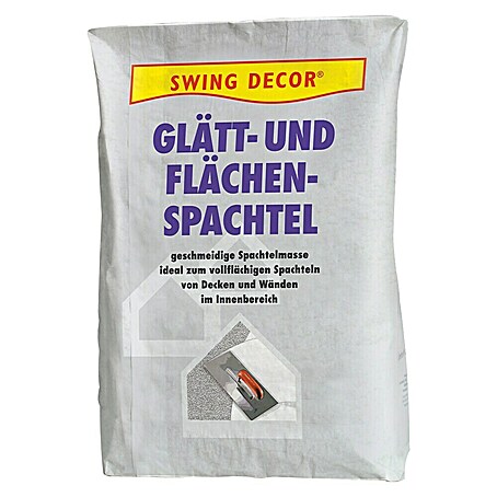 Swing Decor Glätt- & Flächenspachtel Innen (10 kg)