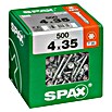 Spax Universalschraube T-Star plus (Ø x L: 4 x 35 mm, WIROX Oberfläche, T-Star plus, 500 Stk.)