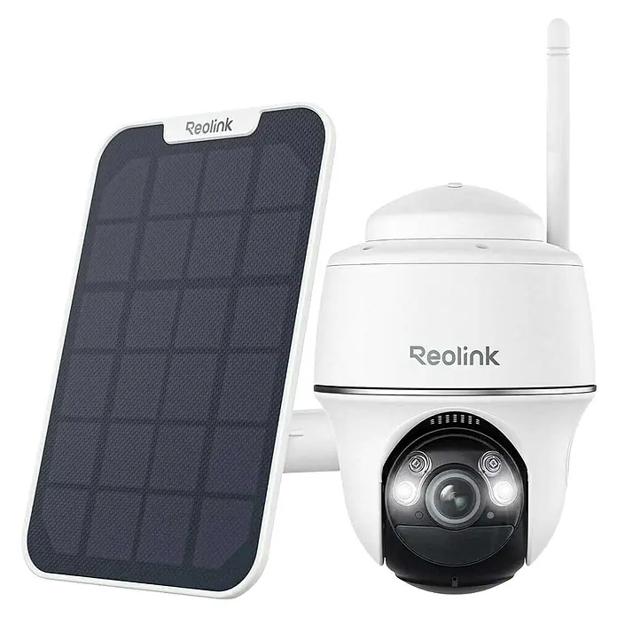 Reolink Überwachungskamera Argus Series B430 inkl. Solarpanel -  - Reolink Überwachungskamera mit Solarpanel für netzunabhängige Stromversorgung und zuverlässige Überwachung im Außenbereich.