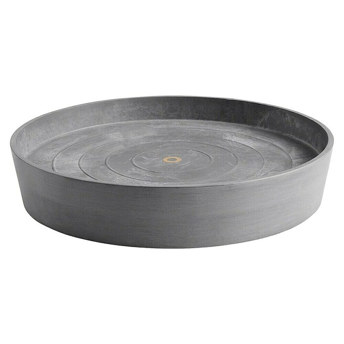 Ecopots Amsterdam Blumentopf-Untersetzer Amsterdam (Außenmaß (Ø x H): 41,6 x 9 cm, Kunststoff, Grau) | BAUHAUS
