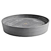 Ecopots Amsterdam Blumentopf-Untersetzer Amsterdam (Außenmaß (Ø x H): 41,6 x 9 cm, Kunststoff, Grau) | BAUHAUS