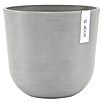 Ecopots Oslo Pflanztopf mit Wasserspeicher (Außenmaß (Ø x H): 25 x 21,4 cm, Kunststoff, Weißgrau) | BAUHAUS