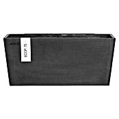 Ecopots Wand-Pflanzkasten Manhattan Wall (Außenmaß (L x B x H): 35 x 17,2 x 15 cm, Kunststoff, Dunkelgrau, Rechteckig) | BAUHAUS