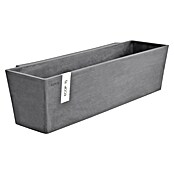 Ecopots Pflanzkasten Manhatten (Außenmaß (L x B x H): 55 x 17,2 x 15,3 cm, Kunststoff, Grau, L) | BAUHAUS