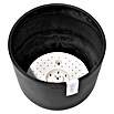 Ecopots Oslo Pflanztopf mit Wasserspeicher (Außenmaß (Ø x H): 25 x 21,4 cm, Kunststoff, Dunkelgrau) | BAUHAUS