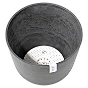 Ecopots Oslo Pflanztopf mit Wasserspeicher (Außenmaß (Ø x H): 45 x 39,4 cm, Kunststoff, Grau) | BAUHAUS