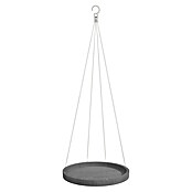 Ecopots Blumenampel (Außenmaß (Ø x H): 36 x 3 cm, Kunststoff, Grau) | BAUHAUS