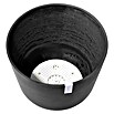 Ecopots Oslo Pflanztopf mit Wasserspeicher (Außenmaß (Ø x H): 55 x 48,5 cm, Kunststoff, Dunkelgrau) | BAUHAUS