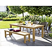 Sunfun Pauline Gartensessel (Bambus Grey, Polyrattan, Breite: 62 cm)