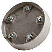 Ecopots Amsterdam Blumentopf-Untersetzer Amsterdam (Außenmaß (Ø x H): 34,1 x 9 cm, Kunststoff, Taupe) | BAUHAUS
