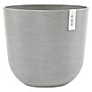 Ecopots Oslo Pflanztopf mit Wasserspeicher (Außenmaß (Ø x H): 45 x 39,4 cm, Kunststoff, Weißgrau) | BAUHAUS
