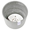 Ecopots Oslo Pflanztopf mit Wasserspeicher (Außenmaß (Ø x H): 25 x 21,4 cm, Kunststoff, Weißgrau) | BAUHAUS