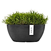 Ecopots Sofia Pflanzschale Oval (L x B x H: 29,5 x 13,4 x 13,5 cm, Grau) | BAUHAUS