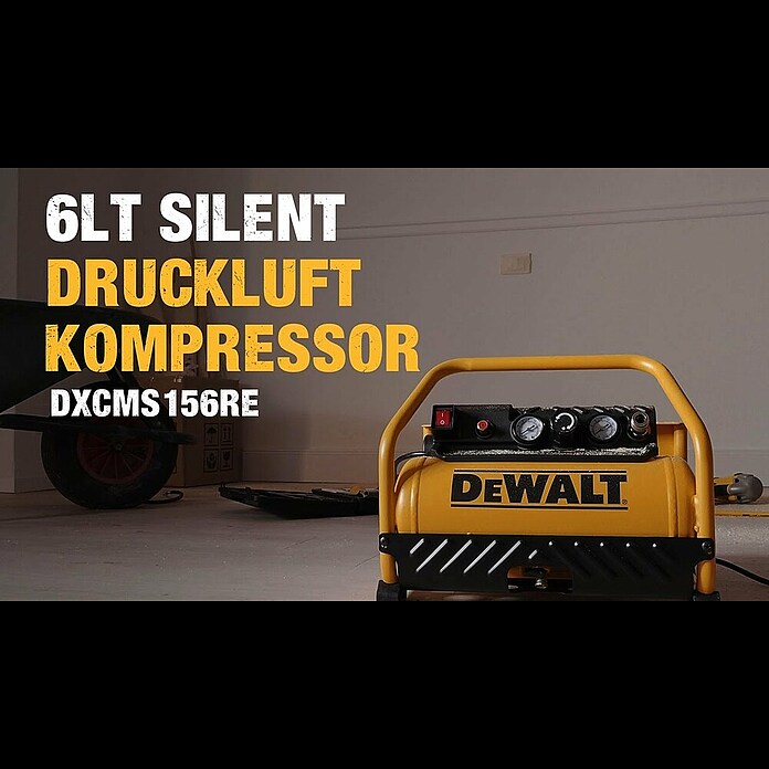 DeWalt Kompressor DXCMS156RE (1,3 W, Max. Druck: 10 bar) | BAUHAUS