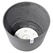 Ecopots Oslo Pflanztopf mit Wasserspeicher (Außenmaß (Ø x H): 55 x 48,5 cm, Kunststoff, Grau) | BAUHAUS