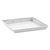 Ecopots Rotterdam Kasten-Untersetzer (26 x 24,4 x 3 cm, Kunststoff, Grau) | BAUHAUS