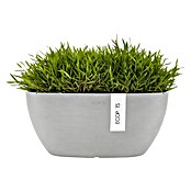 Ecopots Sofia Pflanzschale Sofia (L x B x H: 29,5 x 13,4 x 13,5 cm, Weißgrau) | BAUHAUS