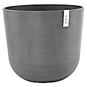 Ecopots Oslo Pflanztopf (Außenmaß (Ø x H): 55 x 48,5 cm, Kunststoff, Grau) | BAUHAUS