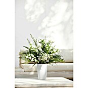 Ecopots Vase Pisa (Ø x H: 17,8 x 25,2 cm, Kunststoff, Weiß) | BAUHAUS