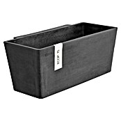 Ecopots Wand-Pflanzkasten Manhattan Wall (Außenmaß (L x B x H): 35 x 17,2 x 15 cm, Kunststoff, Dunkelgrau, Rechteckig) | BAUHAUS