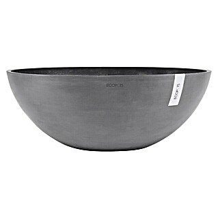 Ecopots Pflanzschale Vienna (Außenmaß (Ø x H): 70 x 25,3 cm, Grau)