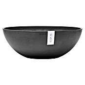 Ecopots Pflanzschale Vienna (Außenmaß (Ø x H): 50,4 x 18,5 cm, Dunkelgrau) | BAUHAUS