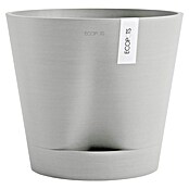 Ecopots Pflanztopf Venice 2 (Außenmaß (Ø x H): 40,2 x 35,7 cm, Kunststoff, Weiß Grau) | BAUHAUS