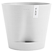 Ecopots Pflanztopf Venice 2 (Außenmaß (Ø x H): 40,2 x 35,7 cm, Kunststoff, Weiß) | BAUHAUS