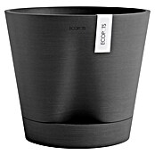 Ecopots Pflanztopf Venice 2 (Außenmaß (Ø x H): 30 x 27,5 cm, Kunststoff, Dunkelgrau) | BAUHAUS