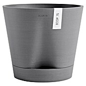 Ecopots Pflanztopf Venice 2 (Außenmaß (Ø x H): 30 x 27,5 cm, Kunststoff, Grau) | BAUHAUS