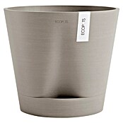 Ecopots Pflanztopf Venice 2 (Außenmaß (Ø x H): 40,2 x 35,7 cm, Kunststoff, Taupe) | BAUHAUS